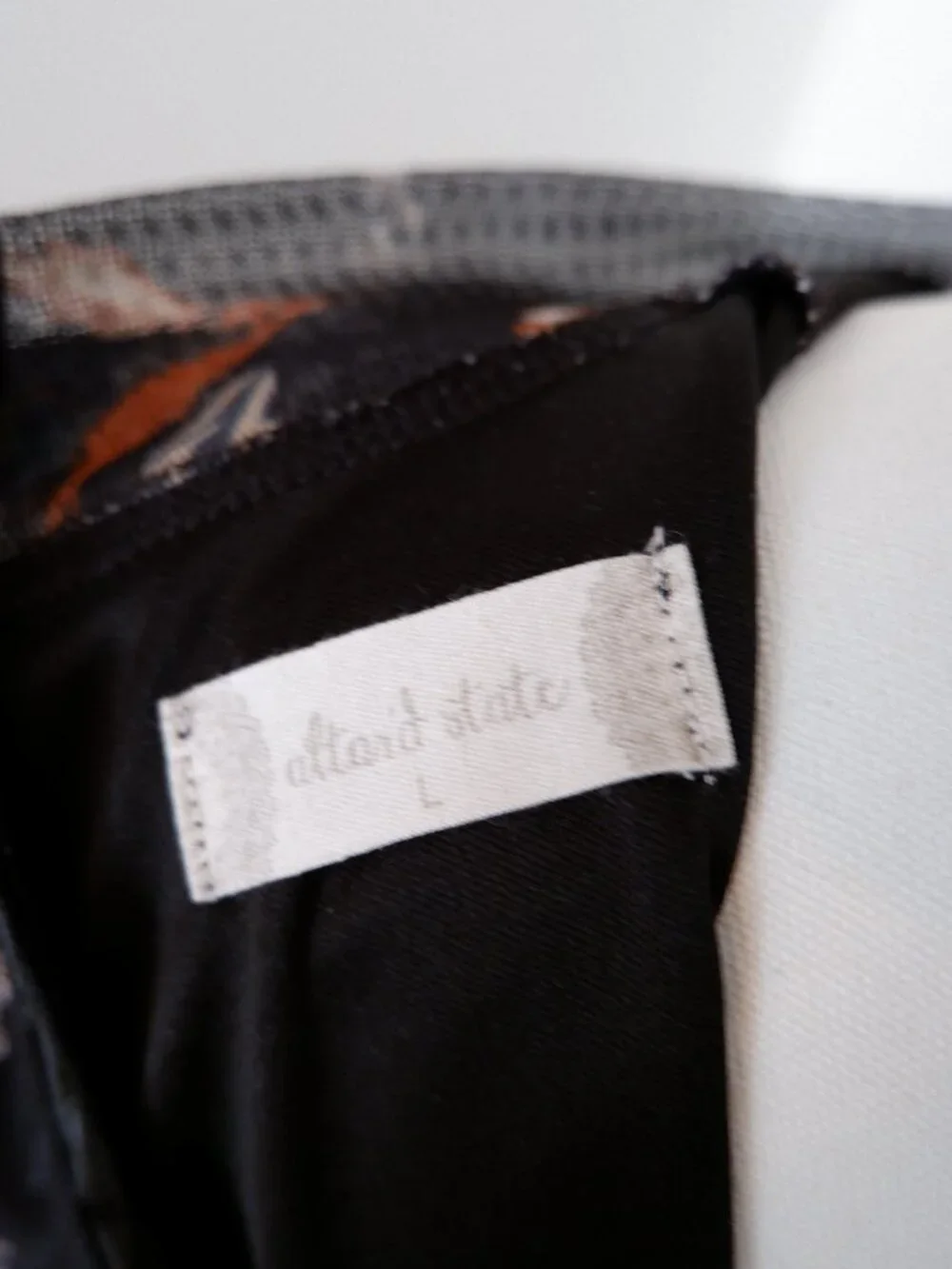 Altar'd State Diya Dress in Black & Rust, Size L - Picture 2 of 5